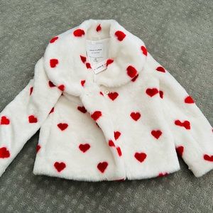 Pristine Janie and Jack hearts coat